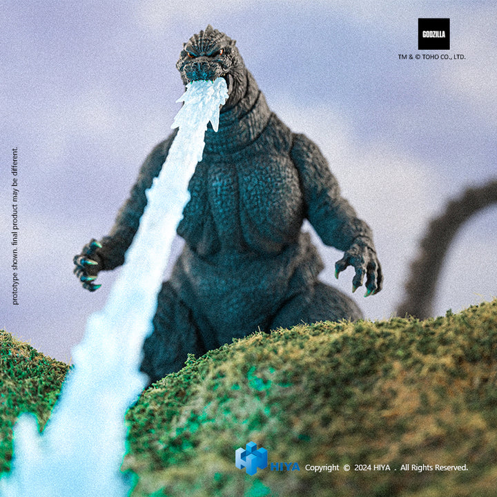 Hiya toys EXQUISITE BASIC Series Heat Ray Godzilla Hokkaido Ver. action figure from Godzilla vs. King Ghidorah(1991)