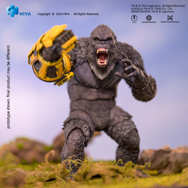 Hiya Toys EXQUISITE BASIC Series Kong B.E.A.S.T. Glove Ver. from Godzilla x Kong: The New Empire!