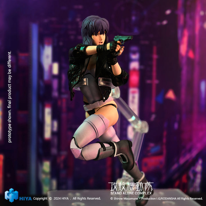 Hiya toys EXQUISITE SUPER Series Motoko Kusanagi action figure from Ghost In Shell Stand Alone Complex