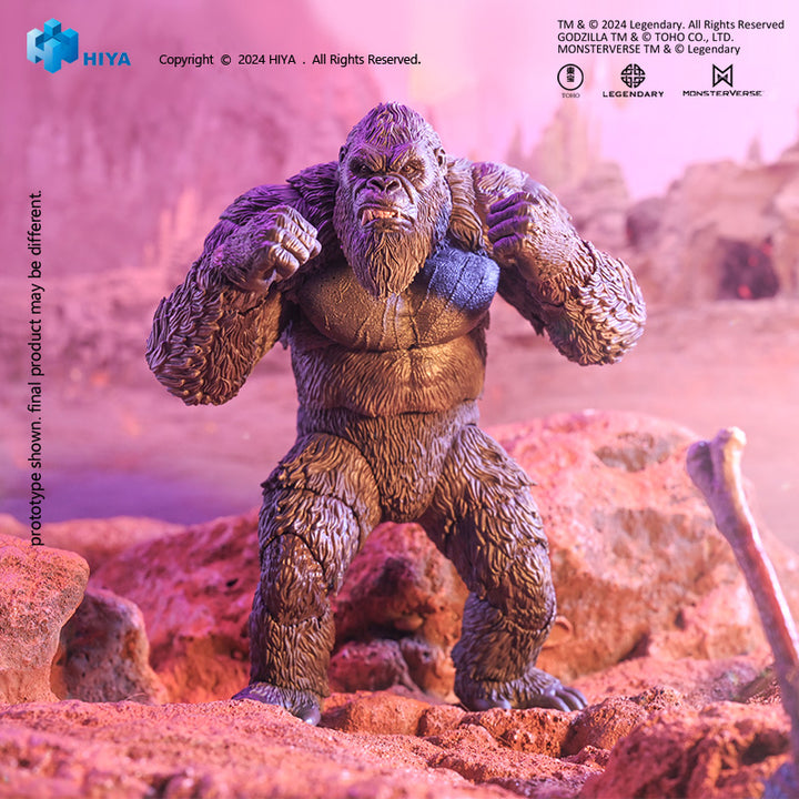 Hiya toys EXQUISITE BASIC Series Kong action figure from Godzilla x Kong: The New Empire