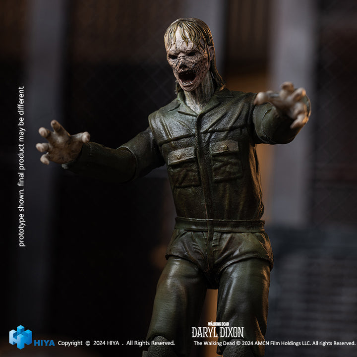 Hiya Toys EXQUISITE MINI Series Dark Eyes Walker from The Walking Dead: Daryl Dixon!