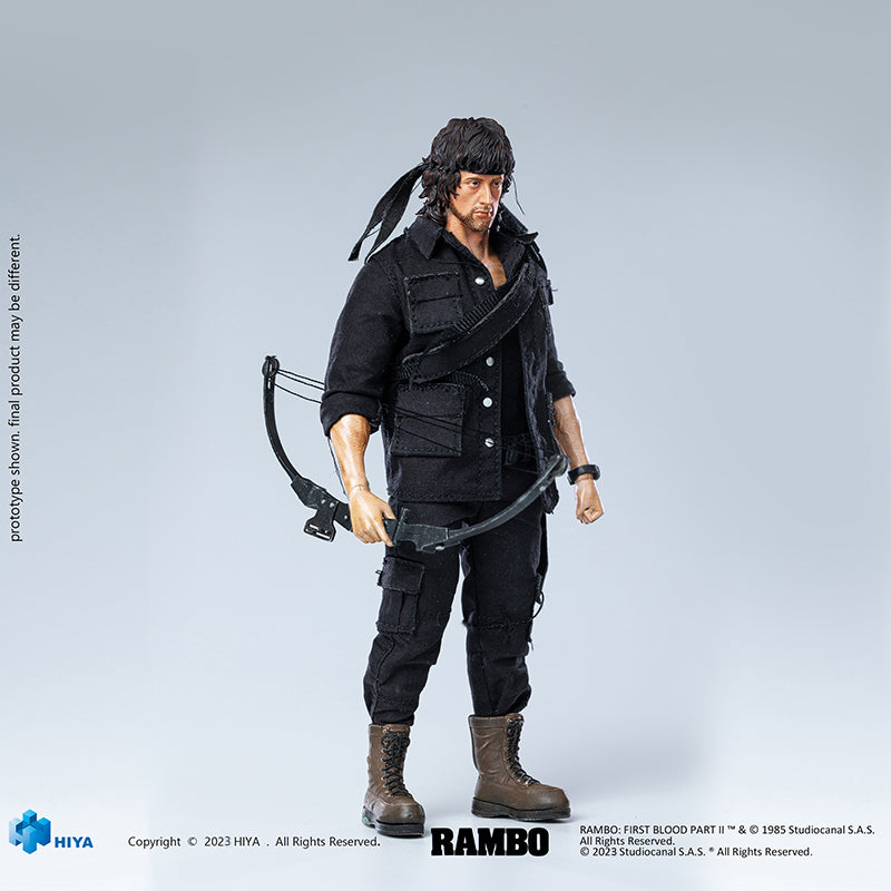 HIYA TOYS: Figurine d'action First Blood II exquise Super série 1/12 First  Blood III John Rambo 16 Cm Hiya Toys - Vendiloshop