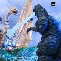 HIYA Exquisite Basic Series  None Scale 7 Inch Godzilla vs. King Ghidorah Heat Ray Godzilla Hokkaido Ver. Action Figure