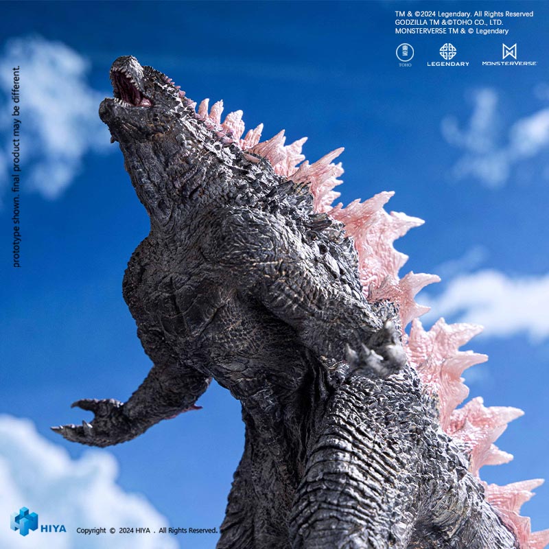 HIYA Stylist Series None Scale 7 Inch Godzilla x Kong The New Empire Godzilla Evolved Ver. PVC statue