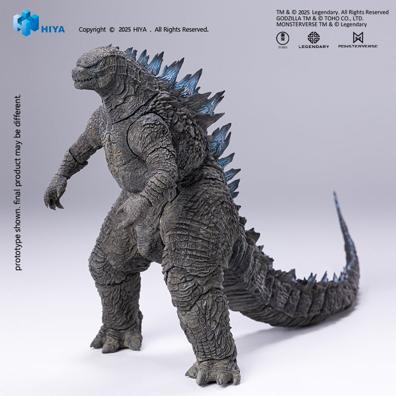 HIYA Exquisite Basic Series  None Scale 7 Inch Godzilla 2014  Godzilla Translucent Ver.  Action Figure