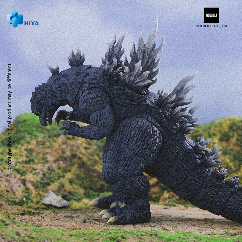 HIYA Exquisite Basic Series  None Scale 7 Inch Godzilla AGAINST MECHAGODZILLA Godzilla Action Figure