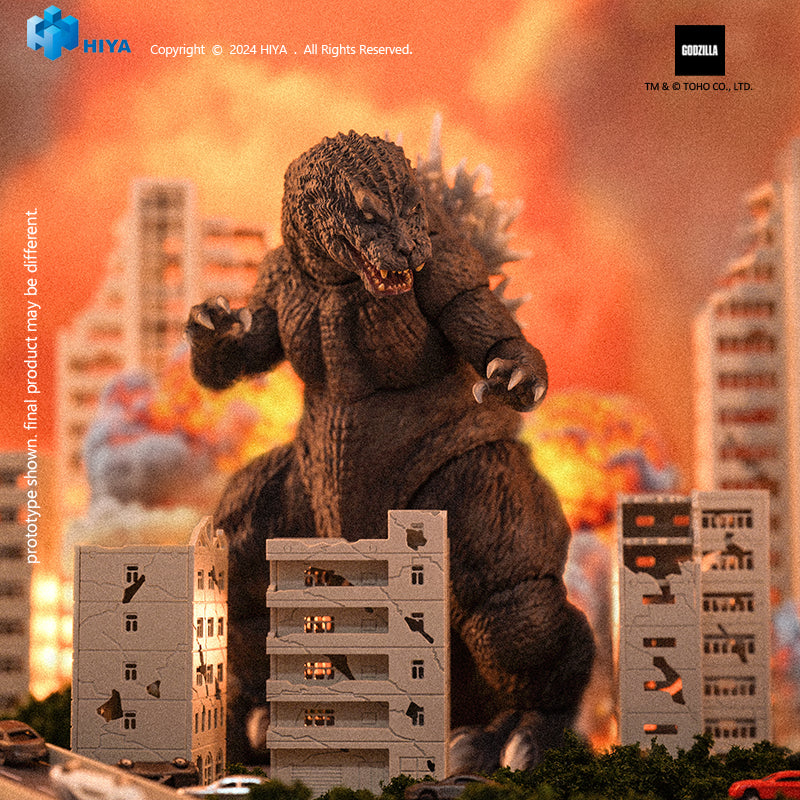 HIYA Exquisite Basic Series None Scale 7 Inch Godzilla, Mothra and King Ghidorah: Giant Monsters All-Out Attack (2001) Godzilla Action Figure