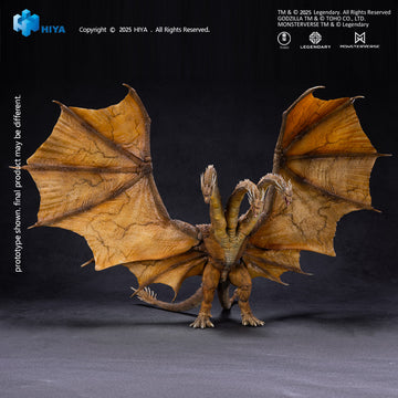 HIYA Exquisite Basic Series  None Scale 14 Inch Godzilla King of the Monsters King Ghidorah 2.0 Action Figure