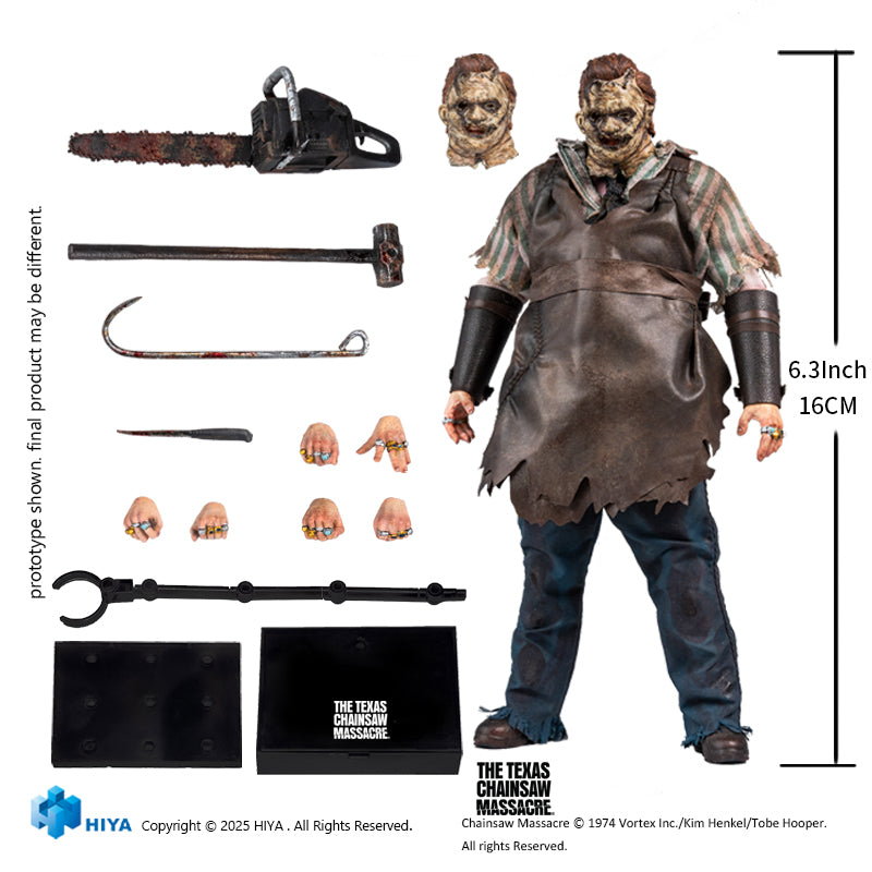 HIYA Exquisite Super Series 1/12 Scale 6 Inch Texas Chainsaw Massacre 2003 Thomas Hewitt Action Figure