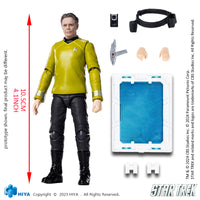 HIYA Exquisite Mini Series 1/18 Scale 4 Inch STAR TREK 2009 Pike Action Figure