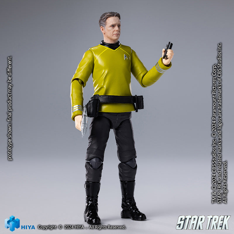 HIYA Exquisite Mini Series 1/18 Scale 4 Inch STAR TREK 2009 Pike Action Figure