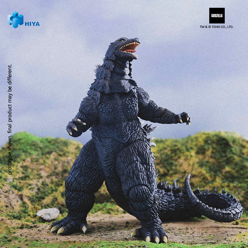 HIYA Exquisite Basic Series  None Scale 7 Inch Godzilla AGAINST MECHAGODZILLA Godzilla Action Figure