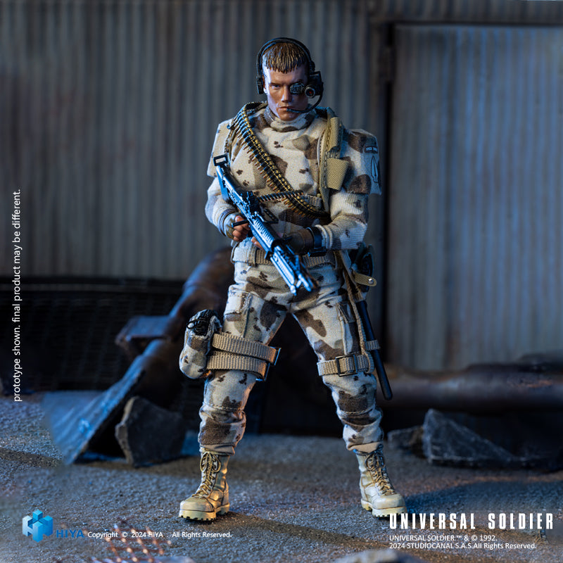 HIYA Exquisite Super 1/12 Scale 6 Inch Universal Soldier Andrew Scott Action Figure