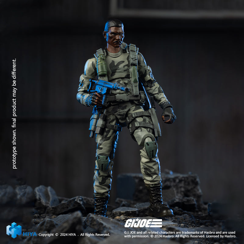 HIYA Exquisite Mini Series 1/18 Scale 4 Inch G.I.Joe Stalker Action Figure