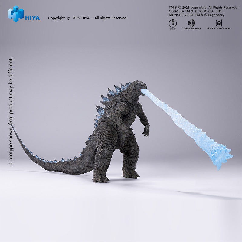 HIYA Exquisite Basic Series  None Scale 7 Inch Godzilla 2014  Godzilla Translucent Ver.  Action Figure