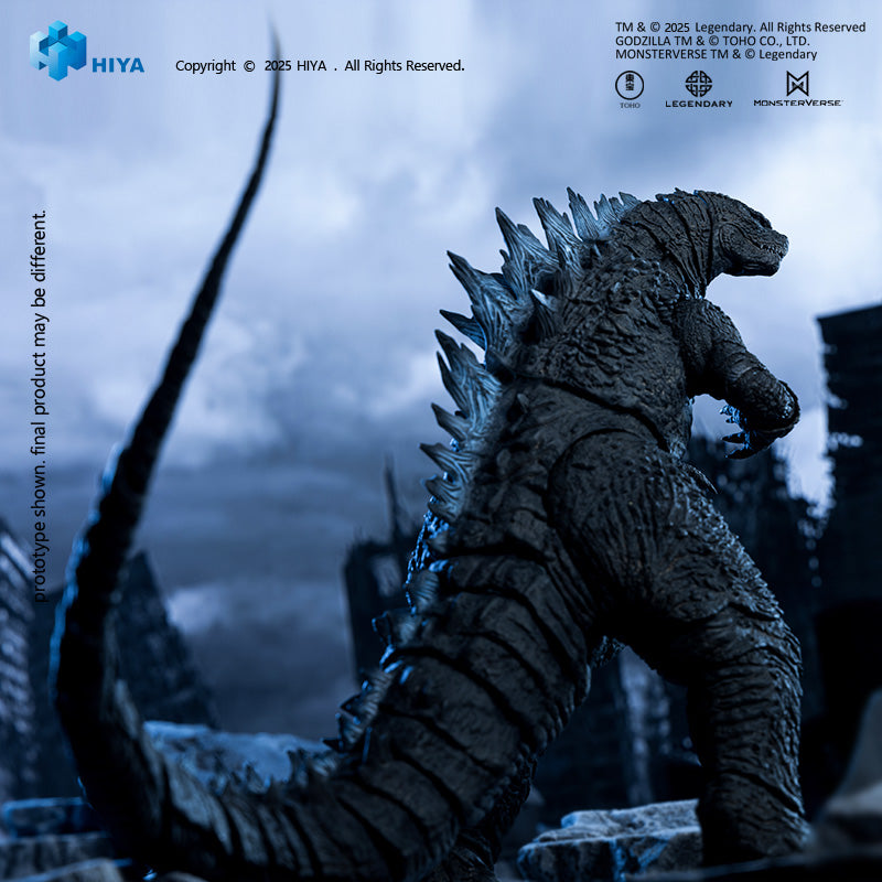 HIYA Exquisite Basic Series  None Scale 7 Inch Godzilla 2014  Godzilla Translucent Ver.  Action Figure