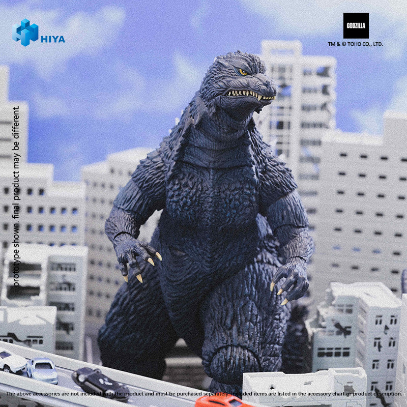 HIYA Exquisite Basic Series  None Scale 7 Inch Godzilla AGAINST MECHAGODZILLA Godzilla Action Figure