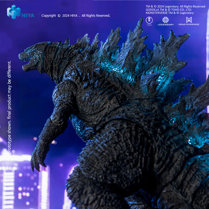 HIYA Exquisite Basic+ Series  None Scale 7 Inch Godzilla vs. Kong Heat Ray Godzilla Action Figure