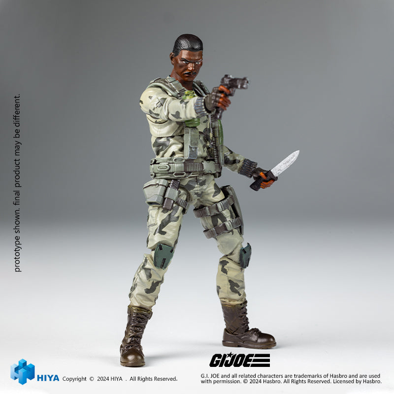 HIYA Exquisite Mini Series 1/18 Scale 4 Inch G.I.Joe Stalker Action Figure