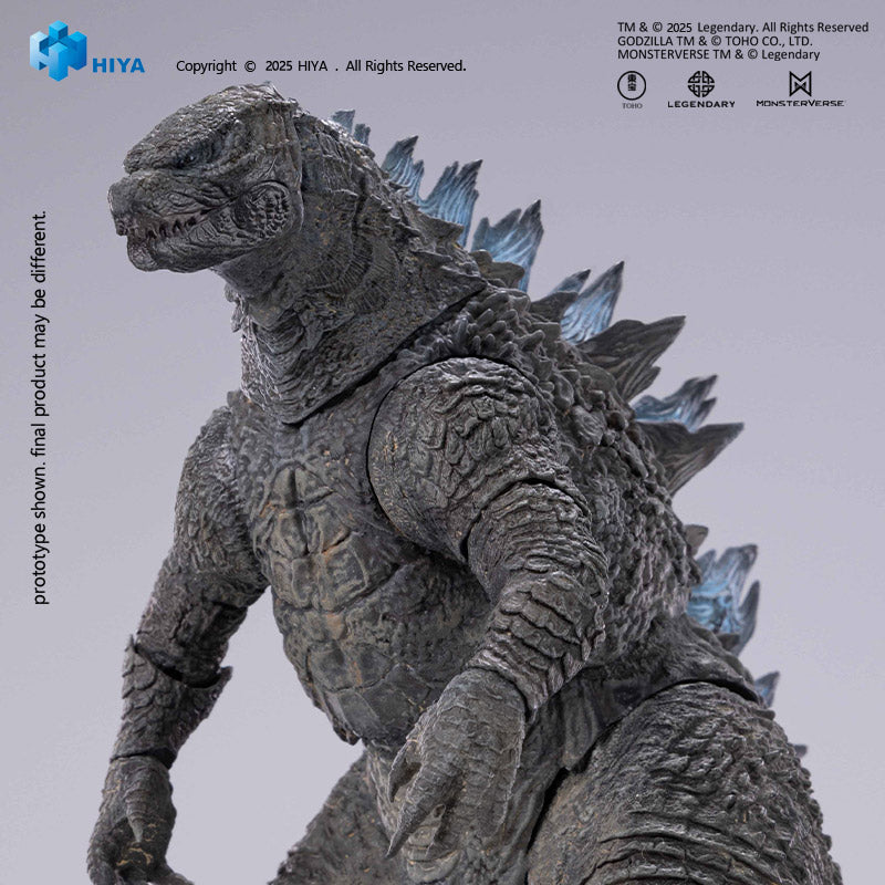 HIYA Exquisite Basic Series  None Scale 7 Inch Godzilla 2014  Godzilla Translucent Ver.  Action Figure