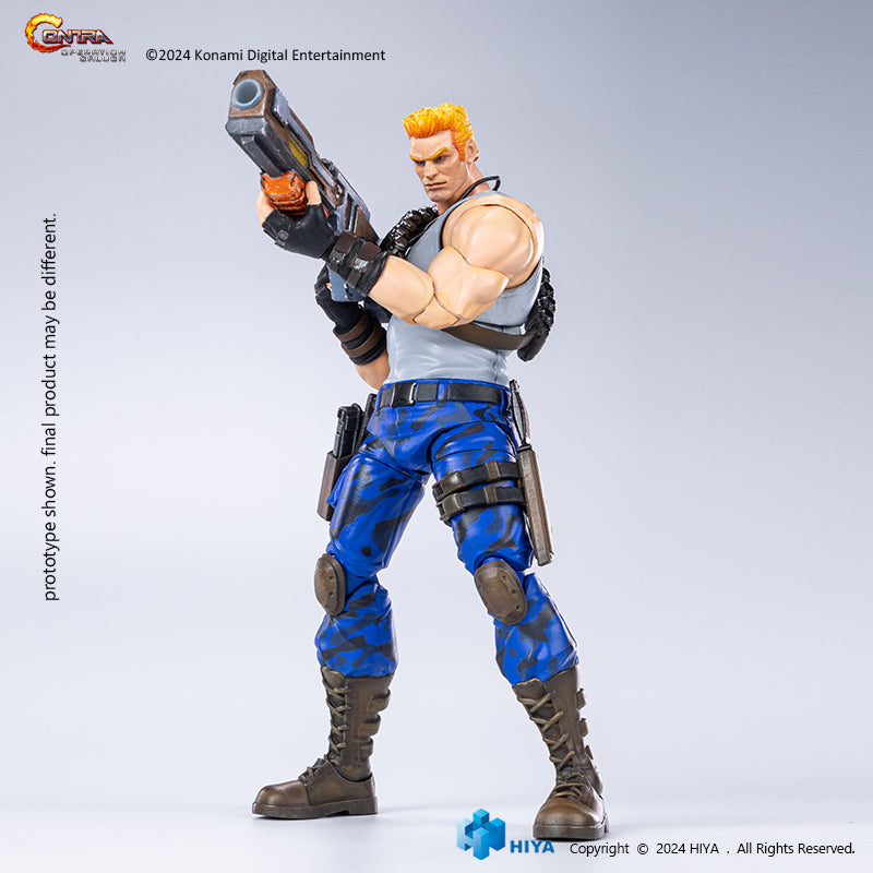 HIYA Exquisite Basic Series 1/12 Scale 6 Inch Contra Operation Galuga Bill Rizer Action Figure