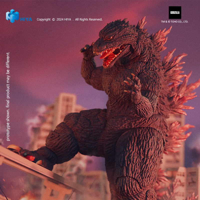 HIYA Exquisite Basic Series  None Scale 7 Inch Godzilla 2000 Godzilla Action Figure