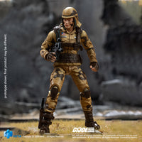 HIYA Exquisite Mini Series 1/18 Scale 4 Inch G.I.Joe Dusty Action Figure