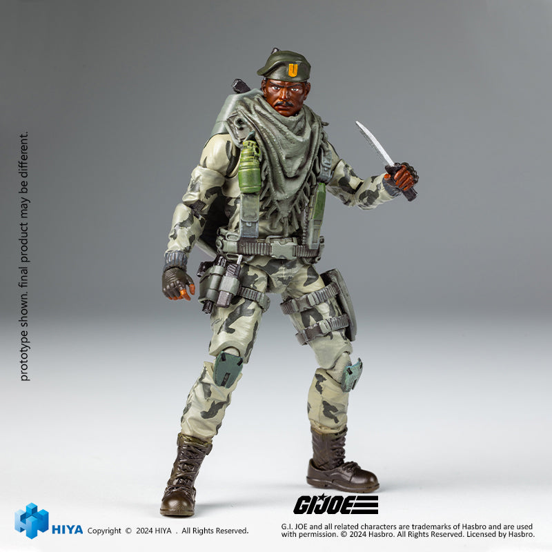 HIYA Exquisite Mini Series 1/18 Scale 4 Inch G.I.Joe Stalker Action Figure