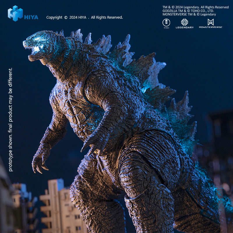 HIYA Exquisite Basic+ Series  None Scale 7 Inch Godzilla vs. Kong Heat Ray Godzilla Action Figure