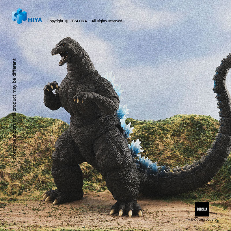 HIYA Exquisite Basic Series  None Scale 7 Inch Godzilla vs. King Ghidorah Heat Ray Godzilla Hokkaido Ver. Action Figure