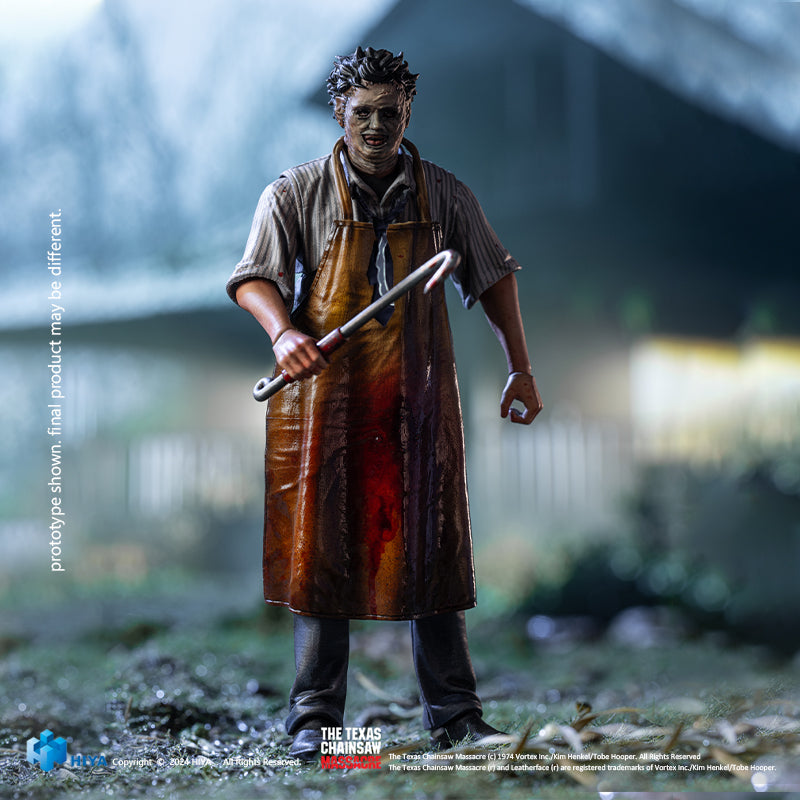 HIYA Exquisite Mini Series 1/18 Scale 4 Inch Texas Chainsaw Massacre LeatherFace - Killing Mask Action Figure