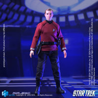 HIYA Exquisite Super Series 1/12 Scale 6 Inch STAR TREK 2009 Scotty Action Figure