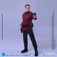 HIYA Exquisite Super Series 1/12 Scale 6 Inch STAR TREK 2009 Scotty Action Figure