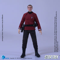 HIYA Exquisite Super Series 1/12 Scale 6 Inch STAR TREK 2009 Scotty Action Figure