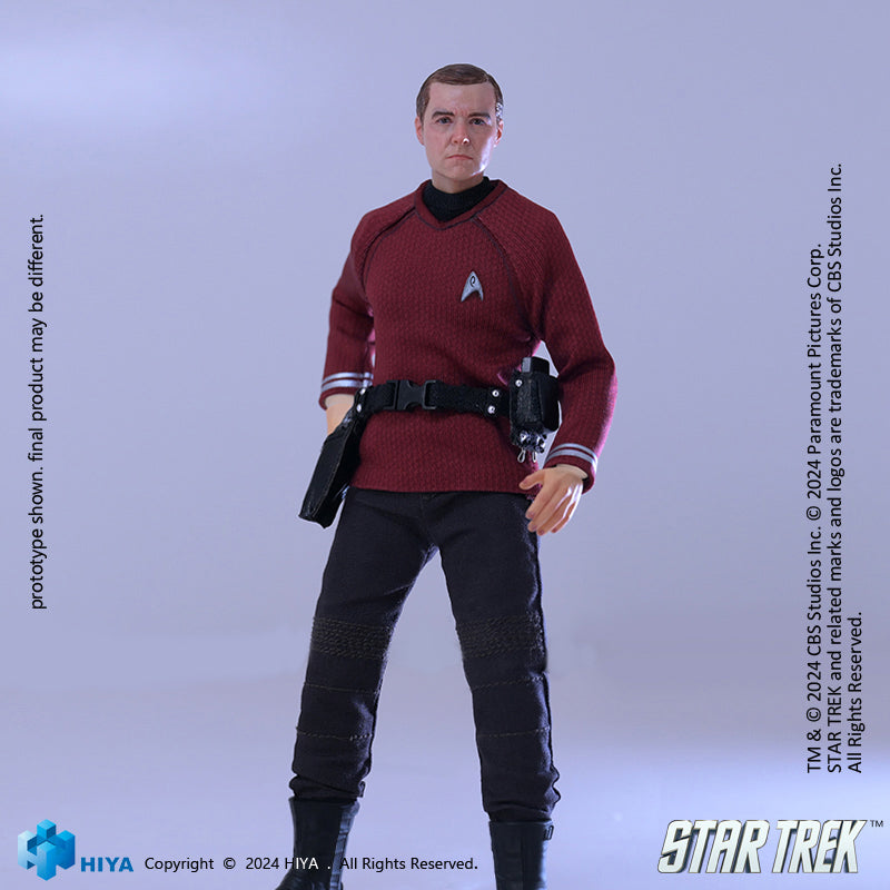 HIYA Exquisite Super Series 1/12 Scale 6 Inch STAR TREK 2009 Scotty Action Figure