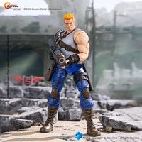 HIYA Exquisite Basic Series 1/12 Scale 6 Inch Contra Operation Galuga Bill Rizer Action Figure