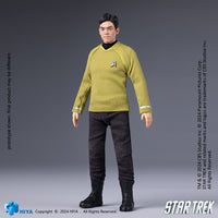 HIYA Exquisite Super Series 1/12 Scale 6 Inch STAR TREK 2009 Sulu Action Figure