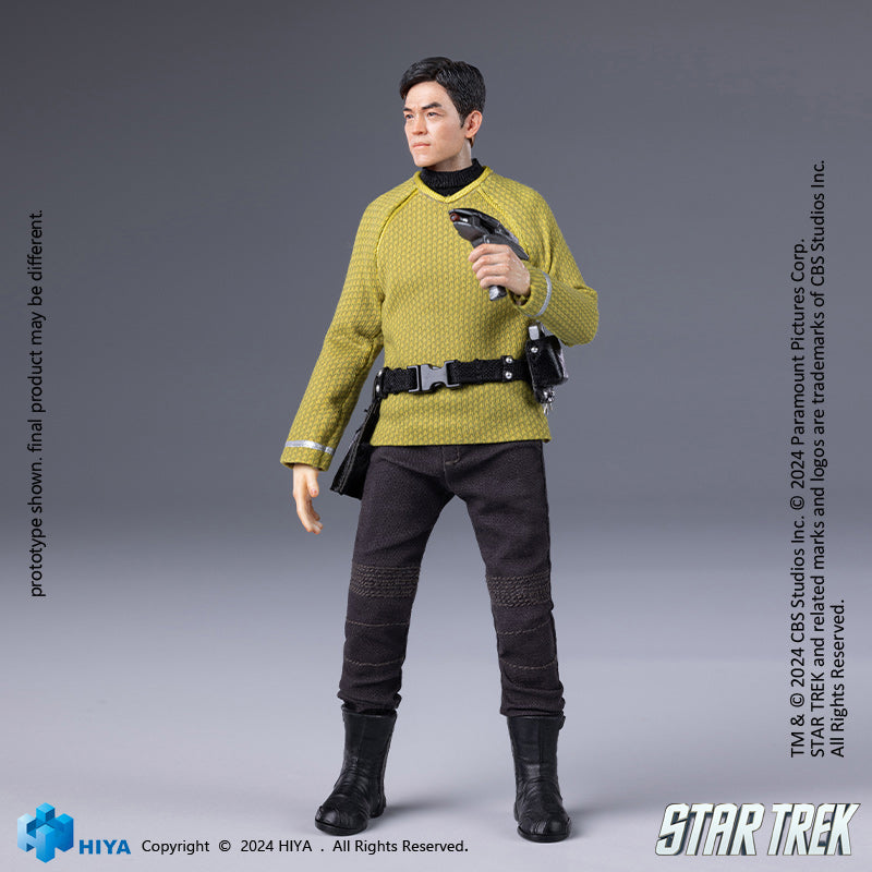 HIYA Exquisite Super Series 1/12 Scale 6 Inch STAR TREK 2009 Sulu Action Figure