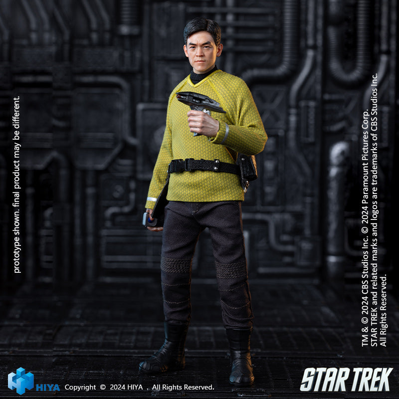 HIYA Exquisite Super Series 1/12 Scale 6 Inch STAR TREK 2009 Sulu Action Figure