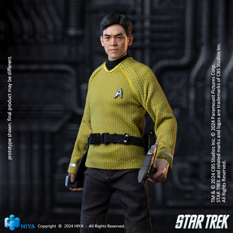 HIYA Exquisite Super Series 1/12 Scale 6 Inch STAR TREK 2009 Sulu Action Figure