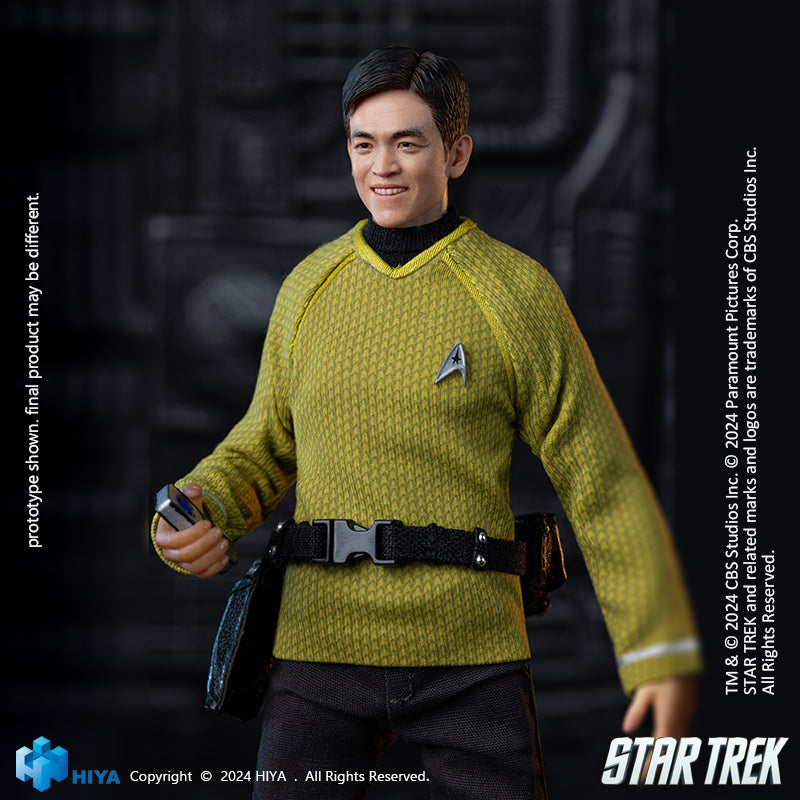 HIYA Exquisite Super Series 1/12 Scale 6 Inch STAR TREK 2009 Sulu Action Figure