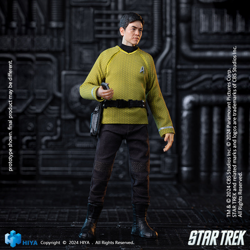 HIYA Exquisite Super Series 1/12 Scale 6 Inch STAR TREK 2009 Sulu Action Figure