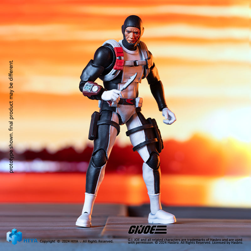 HIYA Exquisite Mini Series 1/18 Scale 4 Inch G.I.Joe Torpedo Action Figure