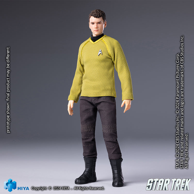 HIYA Exquisite Super Series 1/12 Scale 6 Inch STAR TREK 2009 Chekov Action Figure