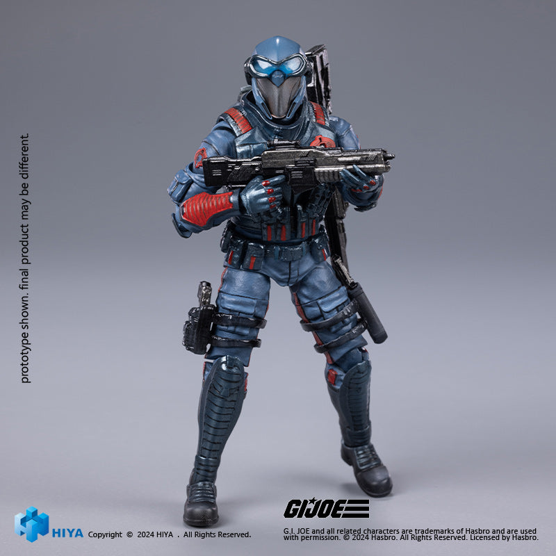 HIYA Exquisite Mini Series 1/18 Scale 4 Inch G.I.Joe Cobra Viper Action Figure