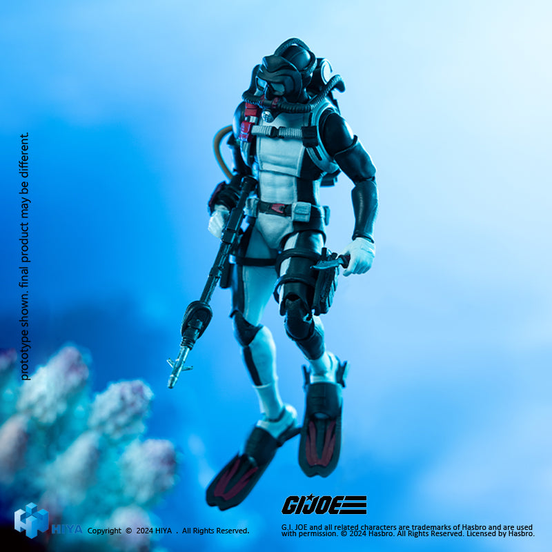 HIYA Exquisite Mini Series 1/18 Scale 4 Inch G.I.Joe Torpedo Action Figure