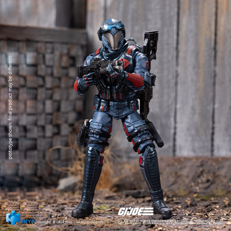 HIYA Exquisite Mini Series 1/18 Scale 4 Inch G.I.Joe Cobra Viper Action Figure