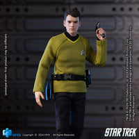 HIYA Exquisite Super Series 1/12 Scale 6 Inch STAR TREK 2009 Chekov Action Figure