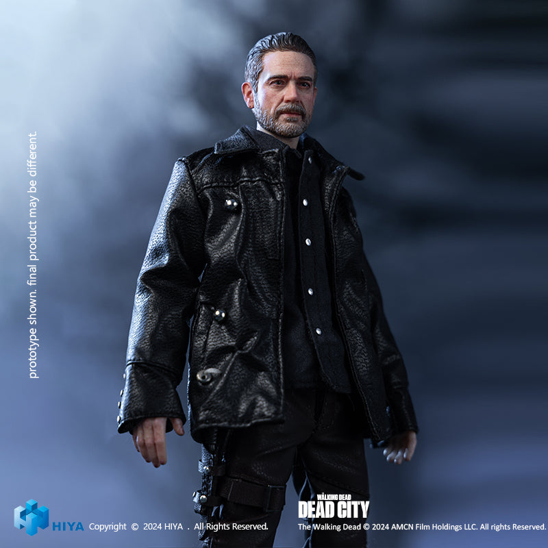 HIYA Exquisite Super 1/12 Scale 6 Inch The Walking Dead  Dead City Negan Action Figure