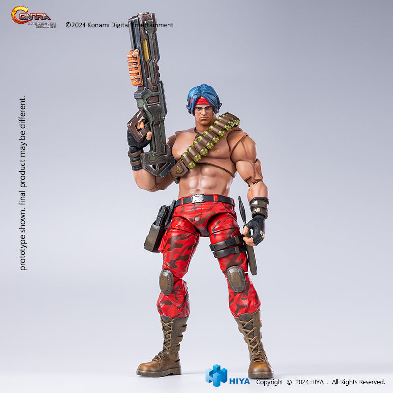 HIYA Exquisite Basic Series 1/12 Scale 6 Inch Contra Operation Galuga Lance Bean Action Figure